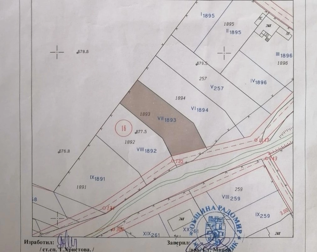 Продава ПАРЦЕЛ - с. Долна Диканя, обл. Перник